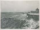 Jetty during the storm | Margate History